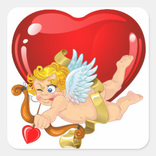 Cupid Love Sticker - SRF