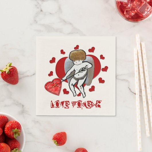 Cupid Love Tokens Servetten (Insitu)
