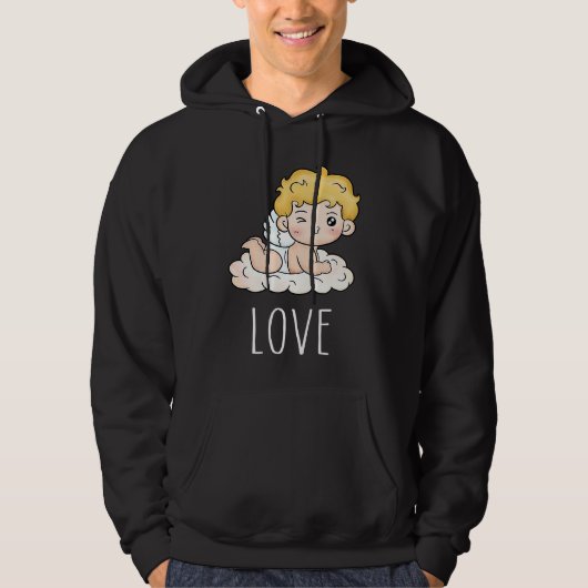 Cupid Love Valentine Hoodie (Voorkant)