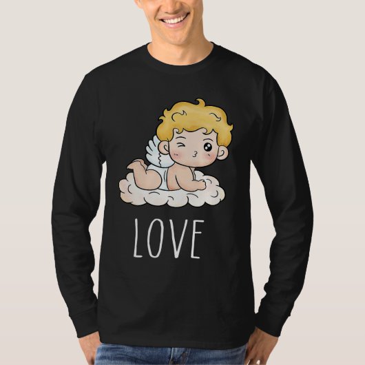 Cupid Love Valentine T-shirt (Voorkant)