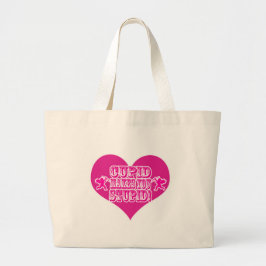 Cupid maakt je stoutmoedig ontwerp van de Valentij Grote Tote Bag