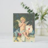 Cupid & Mark Briefkaart (Staand voorkant)