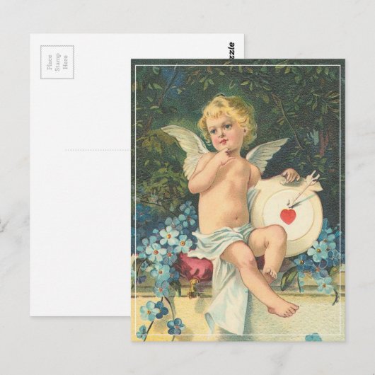 Cupid & Mark Briefkaart (Voorkant / Achterkant)