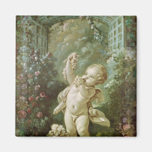 Cupid met druiven magneet