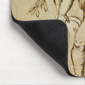 Cupid met een Violin door Domenico Campagnola Muismat (Hoek)