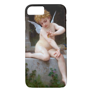 Cupid met een vlinder, Bouguereau iPhone 8/7 Hoesje
