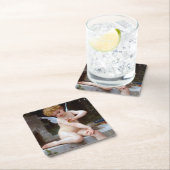 Cupid met een vlinder, Bouguereau Kartonnen Onderzetters (Insitu)