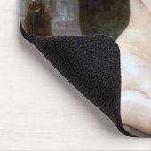 Cupid met een vlinder, Bouguereau Muismat (Hoek)