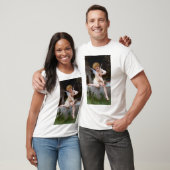 Cupid met een vlinder, Bouguereau T-shirt (Unisex)