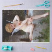 Cupid met een vlinder, Bouguereau Tissuepapier (Craft)