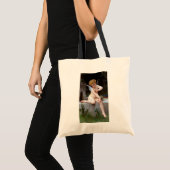 Cupid met een vlinder, Bouguereau Tote Bag