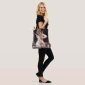Cupid met een vlinder, Bouguereau Tote Bag (Op model)