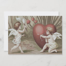Cupid Net Hart Boog Pijl Trouw Uitnodiging