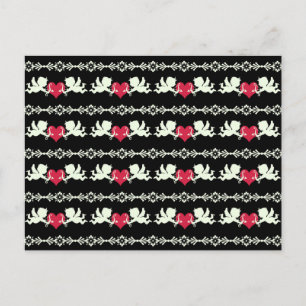 Cupid Pattern Briefkaart