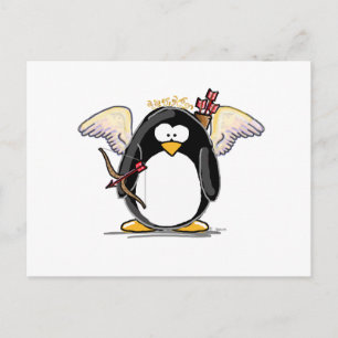 Cupid Penguin Briefkaart
