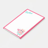 Cupid Pig Post-it Notes (Schuin)
