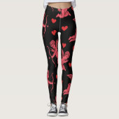 Cupid Pink Leggings (Voorkant)