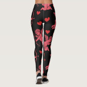 Cupid Pink Leggings (Achterkant)