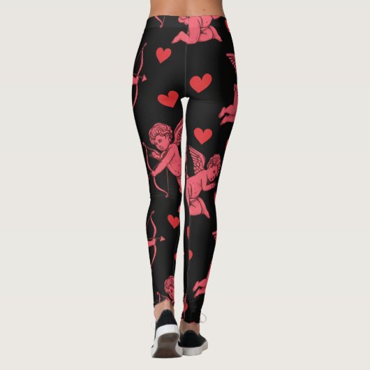 Cupid Pink Leggings (Achterkant)