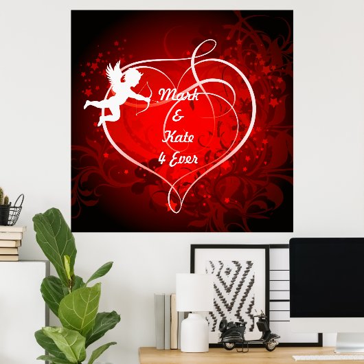 Cupid Poster (Thuiskantoor)