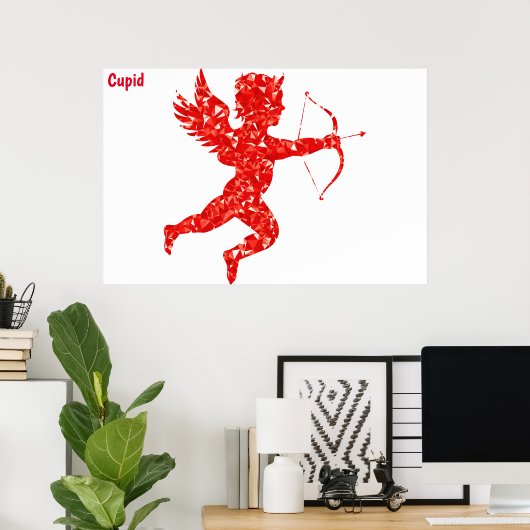 Cupid Poster (Thuiskantoor)