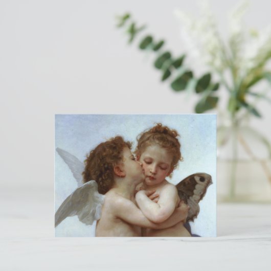 Cupid & Psyche als kind Briefkaart (Staand voorkant)
