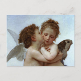 Cupid & Psyche als kind Briefkaart
