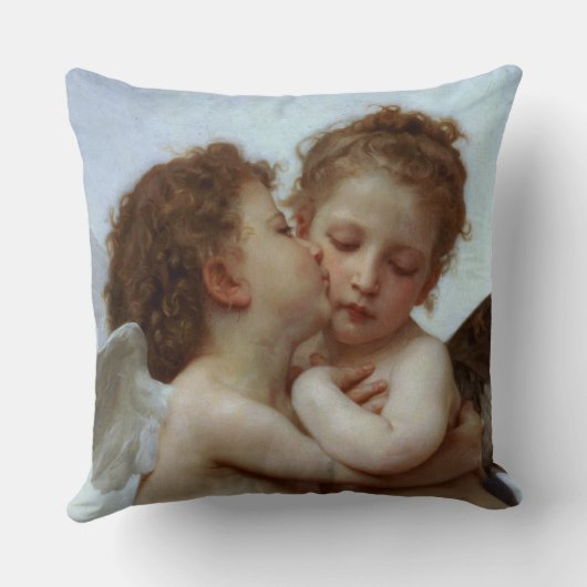 Cupid & Psyche als kind Kussen (Achterkant)