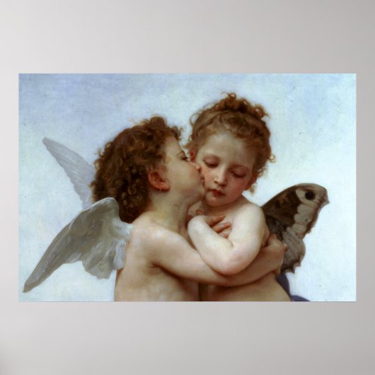 Cupid & Psyche als kind Poster (Voorkant)