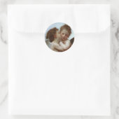 Cupid & Psyche als kind Ronde Sticker (Tas)