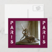 Cupid + Psyche Briefkaart (Voorkant / Achterkant)