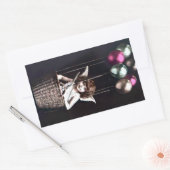Cupid Rechthoekige Sticker (Envelop)