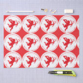 CUPID RED LOVE VALENTINE`S DAY TISSUEPAPIER (Craft)