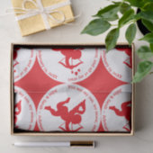 CUPID RED LOVE VALENTINE`S DAY TISSUEPAPIER (Geschenk)