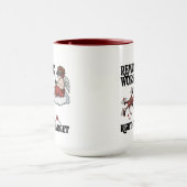 Cupid Remote Work, Valentine’s Day Mok (Midden)