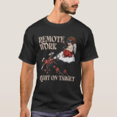 Cupid Remote Work, Valentine’s Day T-shirt (Voorkant)