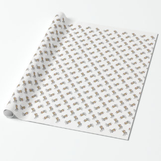 Cupid Rendier Kerstmis en Cadeaus Cadeaupapier
