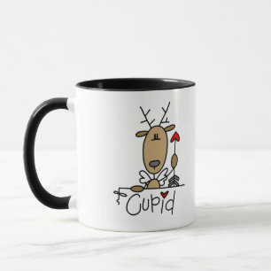 Cupid Rendier T-shirts en Cadeaus Mok