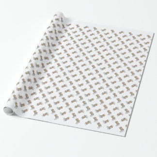 Cupid Rendieren en Cadeaus Cadeaupapier