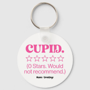 Cupid Review 0 sterren Niet Aanbevolen Grappig Sleutelhanger