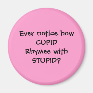 CUPID-ritmes met STUPID - magneet