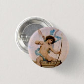 Cupid Ronde Button 3,2 Cm (Voorkant /achterkant)