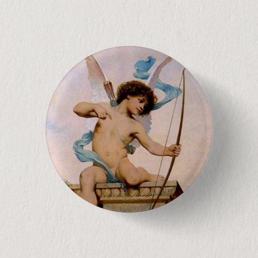 Cupid Ronde Button 3,2 Cm (Voorkant)