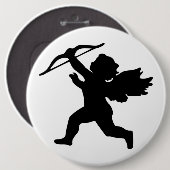 CUPID RONDE BUTTON 6,0 CM (Voorkant /achterkant)