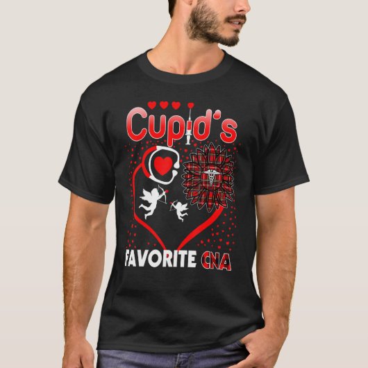 Cupid S Favorite Cna T-shirt (Voorkant)