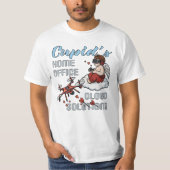 Cupid’s Home Office, Drone Valentine’s Day T-shirt (Voorkant)