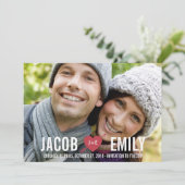 CUPID Save the Date Cards (Staand voorkant)