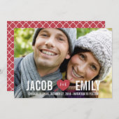 CUPID Save the Date Cards (Voorkant / Achterkant)