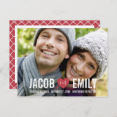 CUPID sparen het Briefkaart van de Datum (Voorkant / Achterkant)