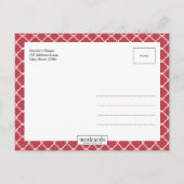 CUPID sparen het Briefkaart van de Datum (Achterkant)